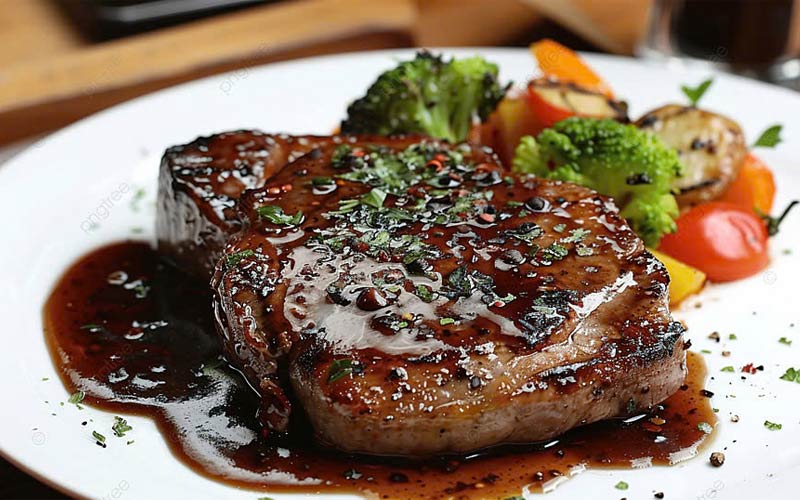 nước sốt bò bít tết BBQ