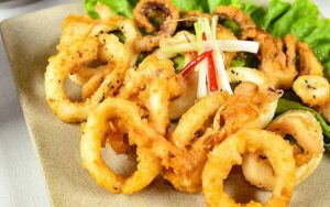 Cách làm mực chiên bơ tỏi