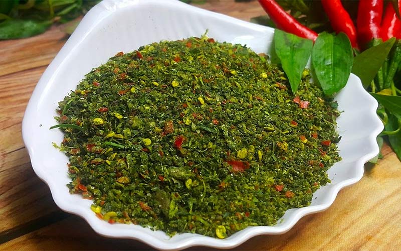 Cách làm muối chấm chân gà sả tắc