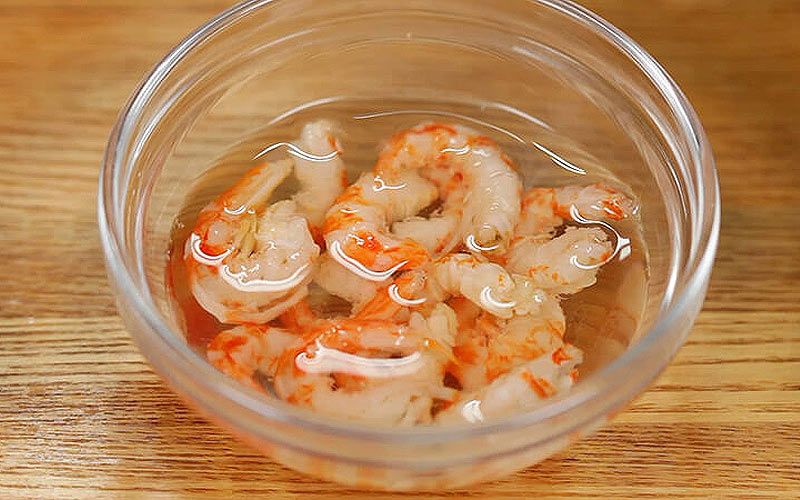 ngâm tôm khô