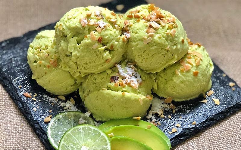 kem bơ sầu riêng