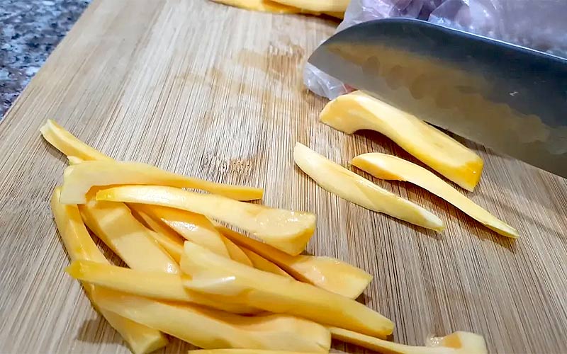 Mít cắt sợi